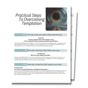 Practical Steps to Overcoming Temptation - PDF Download